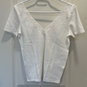 Sezane T-shirt in White XS